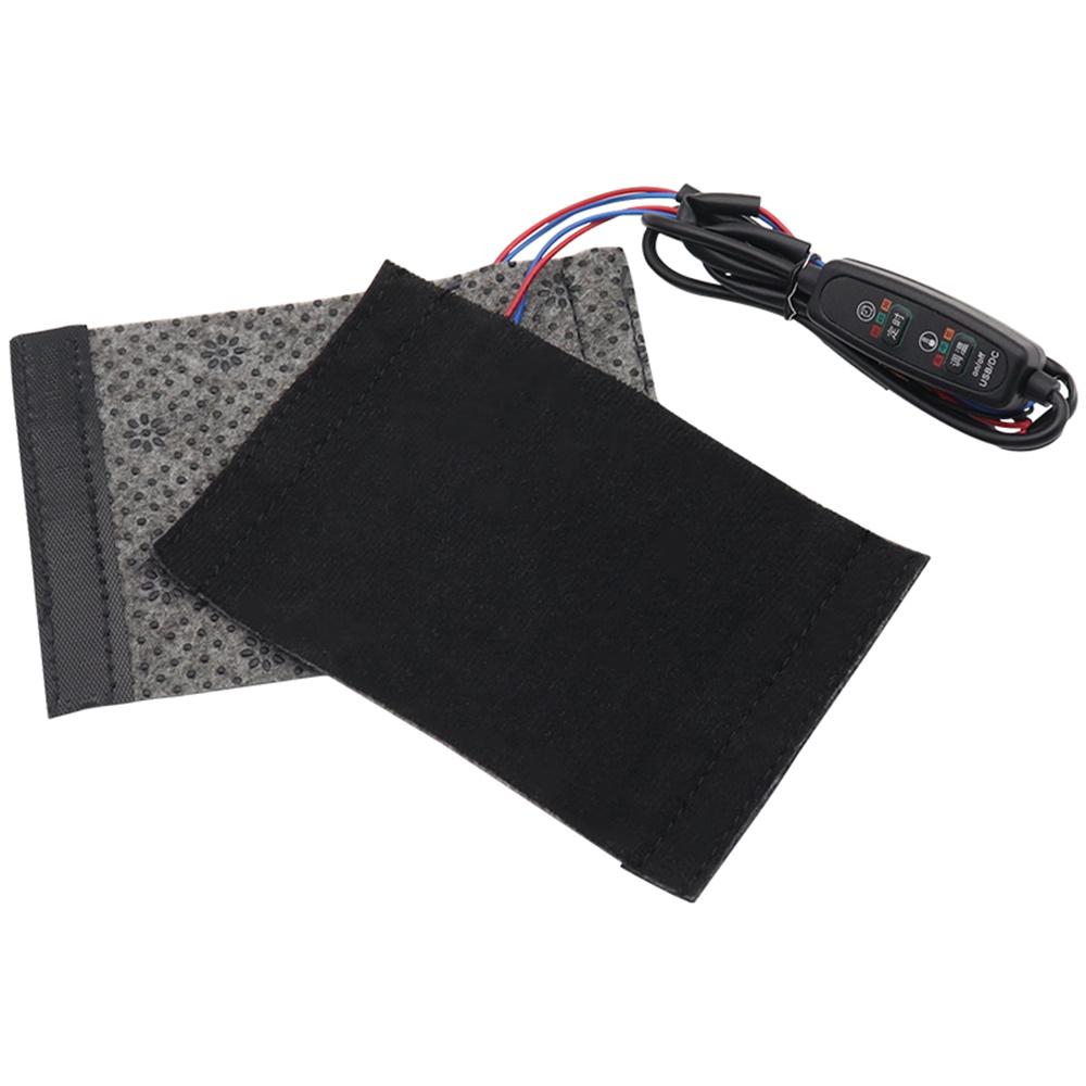 Heating Hand Grip Cover 9-15V With Three-Gear Temperature Control And Timer Switch