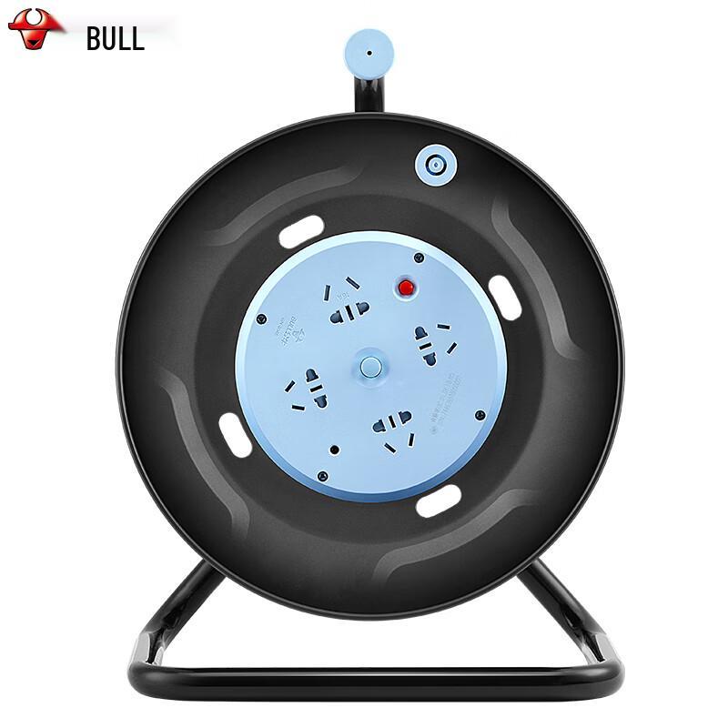 BULL 16A Overheat Protection Cable Reel Power Strip