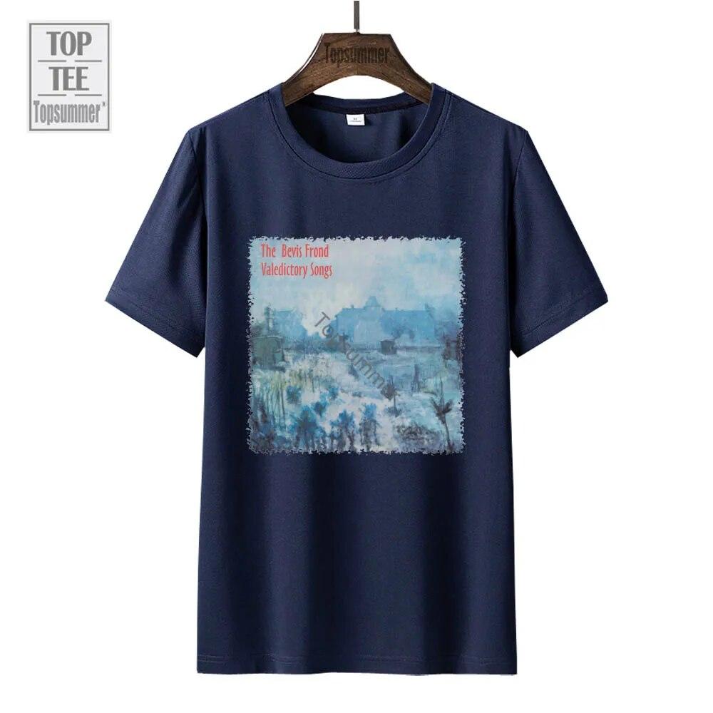 Valedictory Songs Album T-Shirt The Bevis Frond Tour T Shirt Unisex Rock Band Black Tshirts Women Graphic Print Top