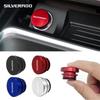 Alloy Universal Car Cigarette Lighter Cover Logo Button Cap For Chevrolet Siverado Logo Anti Dust Decorative Interior Accessorry