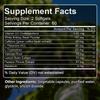 Fearathe Nachtzeit Fettverbrennungs-Kapseln mit Vitamin D, 120 Kapseln