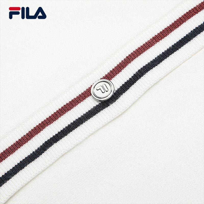 FILA Women's Knitted Cardigan Sweater