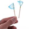 Dollhouse Miniature Wood Fishing Net Life Scene Decoration Outdoor Sports Toy