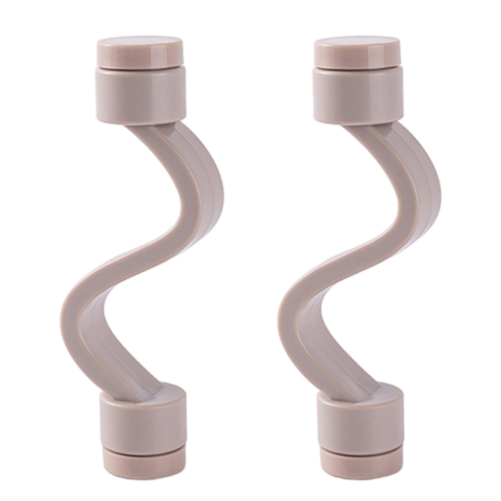 

Washing Machine Door Stopper 2PCS Optional Color Magnetic Easy Installation Suitable for Frequent Use Laundry Dry Fast серый