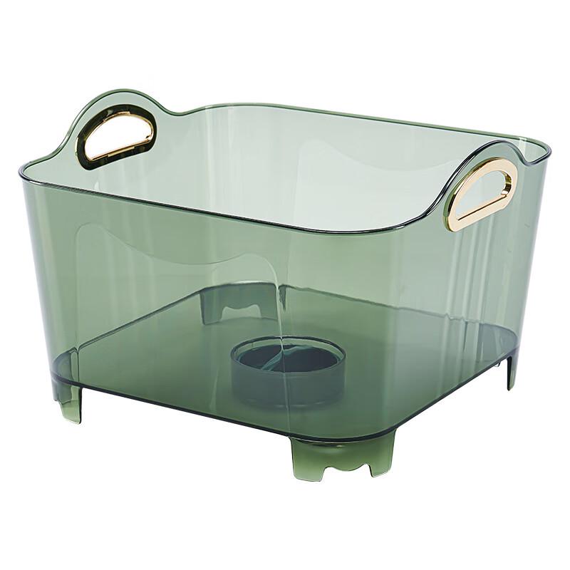 

ZISIZ Large Self-Draining Kitchen Strainer Basket