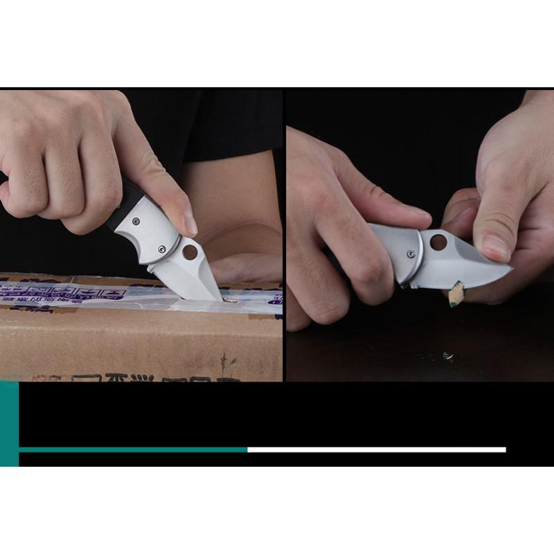 Mini Folding Knife Knife Outdoor Supplies Keychain Portable Stainless Steel Fruit Knife