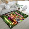 Masha Bear Customizable Name Floor Mat Design for Hallway Playrooms Entryway Outdoor Anti-slip Rug Anime Office Decor Best for Christmas