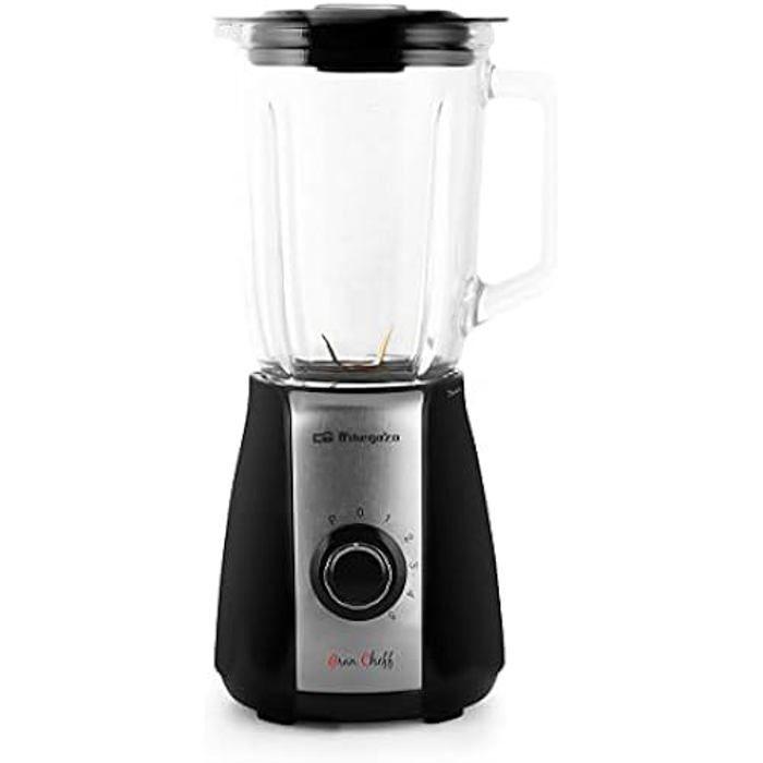 Mixeur De Verre - ORBEGOZO - BV 6575 - 600W - 5 Vitesses - 1,5 L