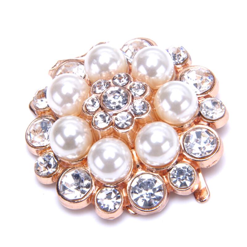 1 buc Clipuri pentru pantofi Perlă falsă Metal Nuntă Bal Pantofi Cataramă Decorațiune