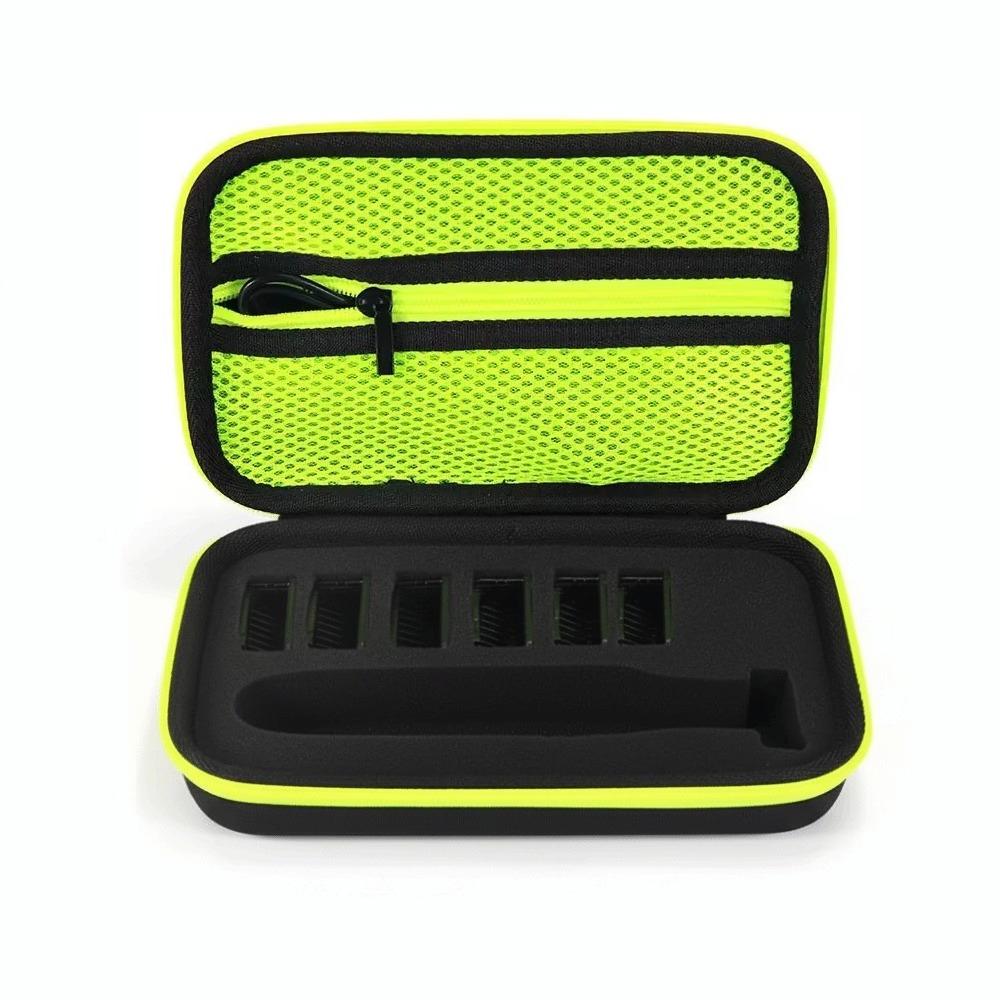 Trimmer Portable Shaver Storage Bag Waterproof Protective Cover Travel Case Hard Case Protective Cover Protective Cover зелёный