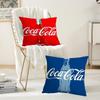 Fashion Print CCoca CCola Pillow Case Suitable For Bedrooms Living Rooms Cars Home Decoration