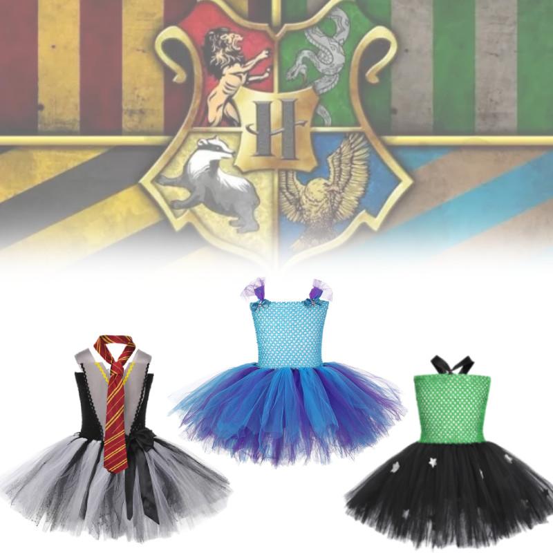 Enchanting Harry Potter Inspired Academy Dress For Girls Soft And Fluffy Design Ideal For All Seasons