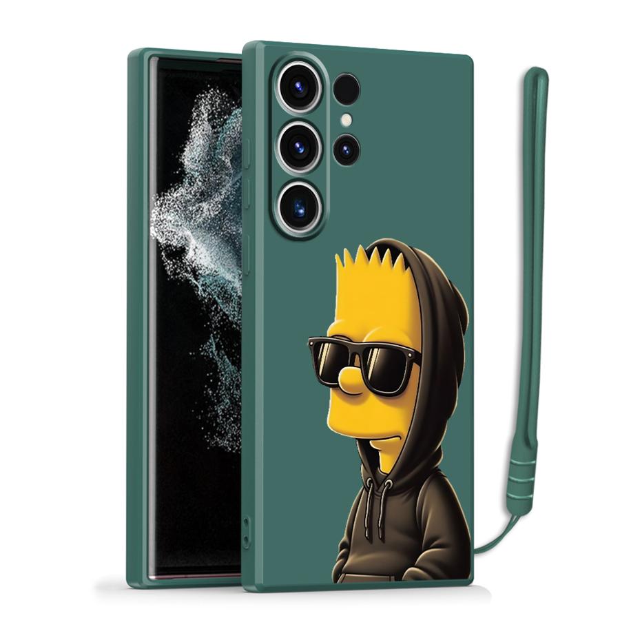 The S-Simpsons Homer Phone Cover Case for Samsung Galaxy S26 S23 S21 Plus S22 S24 Ultra S25 Edge Note 20 10 Ultra S20 FE