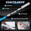 Carving Craft Knives Set Precision Hobby Knife Kit with Aluminum Body for Art Cutting Model Making DIY Scrapbooking Stencil