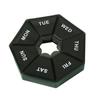 Weekly Pill Organizer with 7 Compartments Portable Travel Pill Case Once Daily Medication Dispenser Capsule Pill Management Storage Box