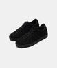 6Ft 5In Hi Suede German Army Sneakers Height-Increasing Version - Matte Black