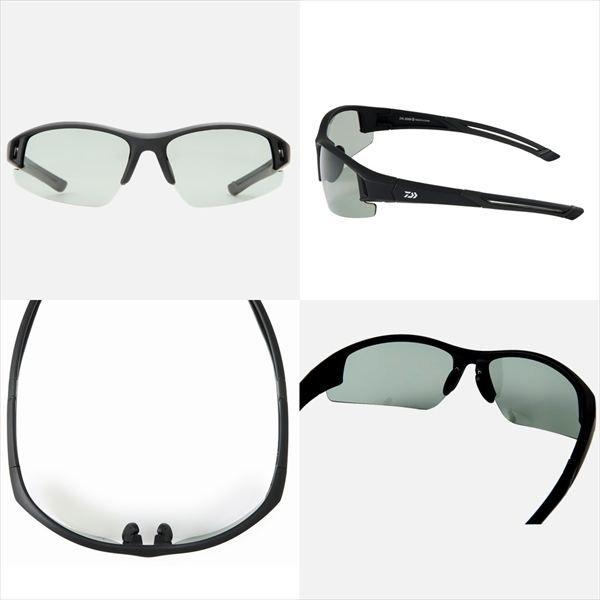 Used Daiwa Polarized Glass DN-8066 Triacetate Polarized Glass Gray Ice Blue Mirror