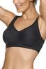 Soft Women's Bra Without Wires and with Smooth Cups, Black Soft Women's Bra Without Wires and with Smooth Cups, Black