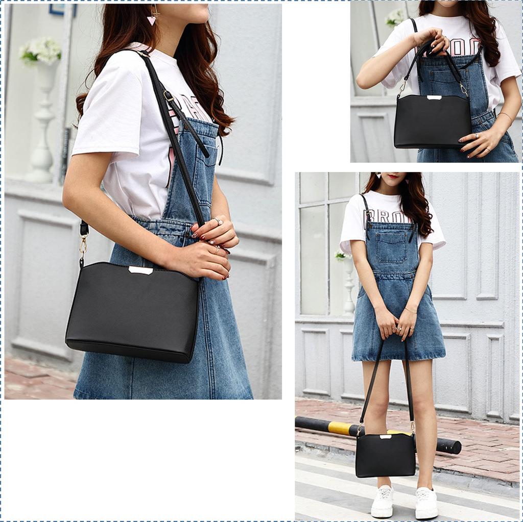 [MaRowsm] Women's Shoulder Bag, Mini Bag, Made by Top-Quality Artisans, Solid Color (White)