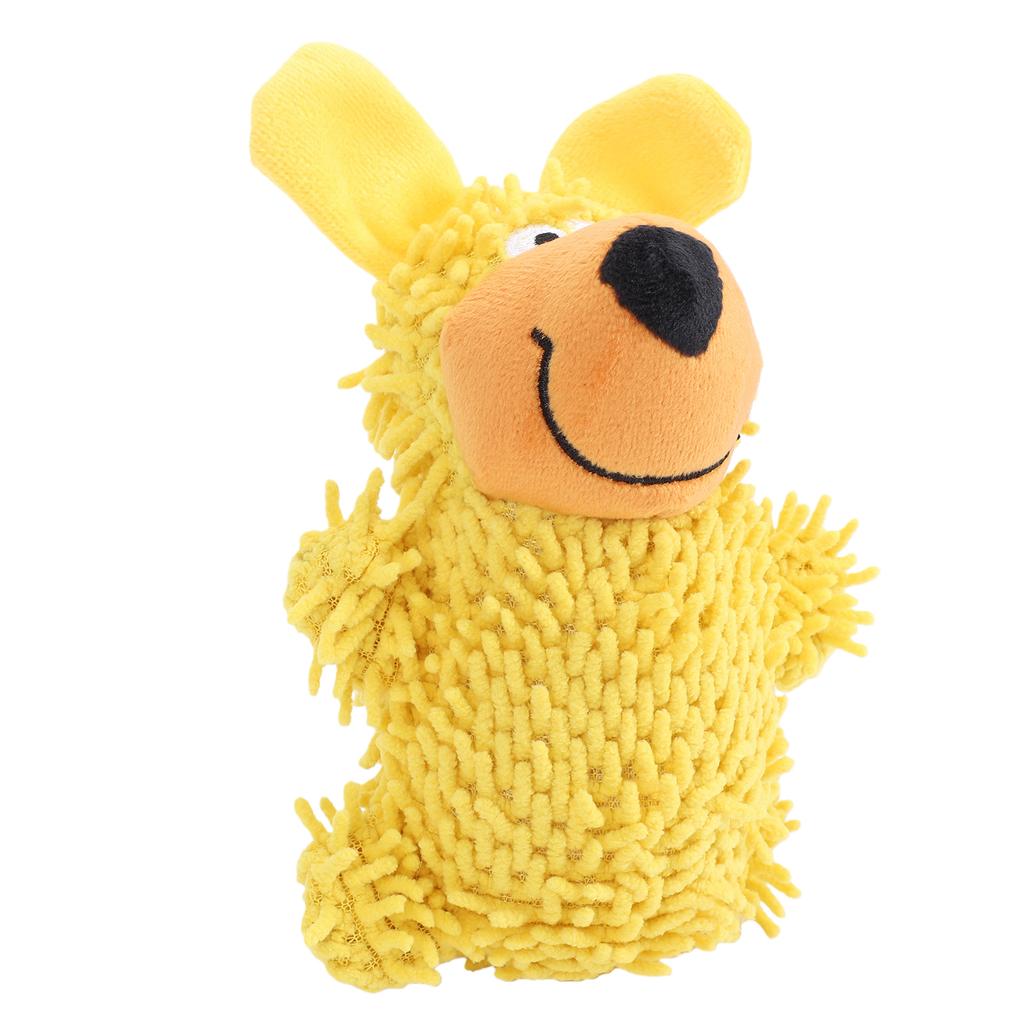 Squeaky Dog Toy Soft Comfortable Chewable Interactive Plush Animal Toy for Home Outdoor