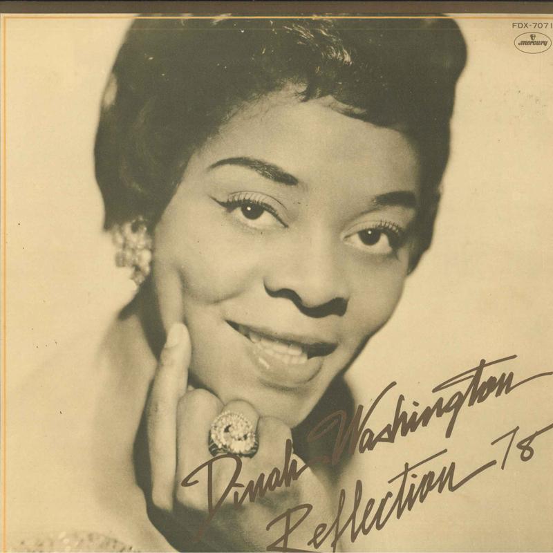 

LP Record DINAH WASHINGTON Dinah Washington Reflection 18 FDX7071 MERCURY 1978 Japan Obi Jazz Used