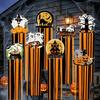 8Pcs Creative Halloween Pumpkin Hanging Decor DIY Halloween Hanging Sign  Front Door