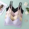 Jelly seamless underwear women's small breasts gather without steel rings, double breasts are closed, anti-sagging, beautiful back, comfortable