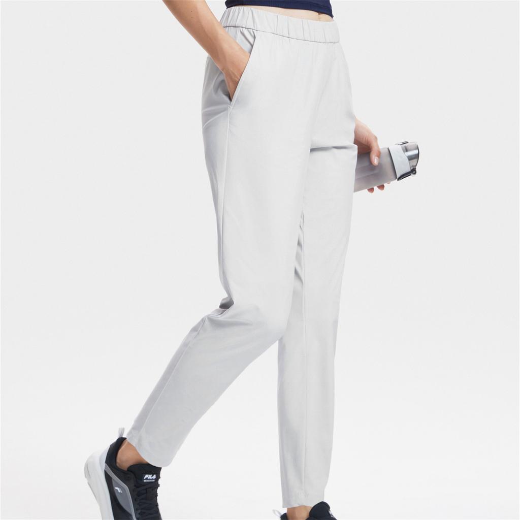 New FILA Knitted Sweatpants Women's Misty Gray A11W421613FGY