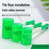 Odorless Transparent Rubber Hammer for Tile Installation and Leveling