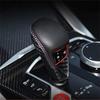 Hard Carbon Fiber Car Gear Shift Knob Sticker For BMW X3M X4M X5M X6M -2025