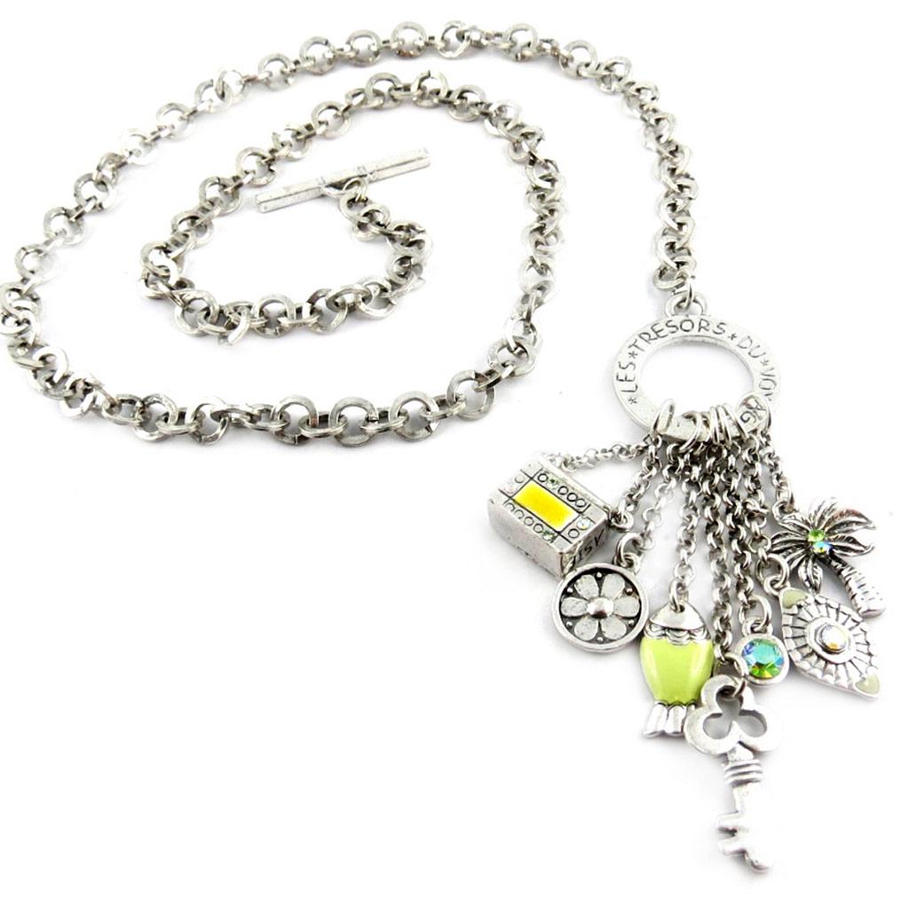 

Les Trésors De Lily [E6672] - Дизайнерское колье Les Trésors du Voyage Зеленый Желтый