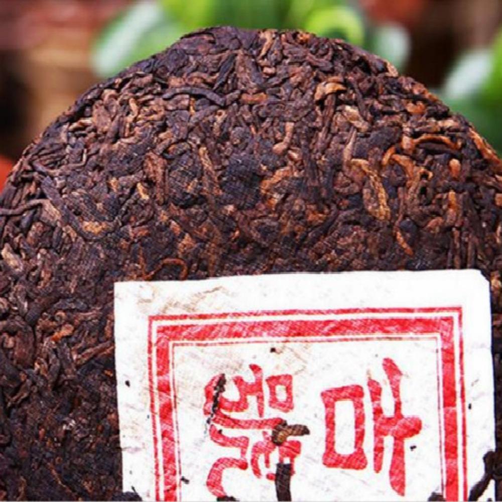 100g High Quality Ripe Pu Erh Meng Hai Old Tree Gu Shu Material Puer Tea 1Pc