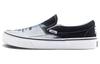 Men's Sneakers Peaches. One Universe X Classic Slip-On 'Black True White'