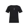 New Nike Set In Sleeve T Shirt Women's Black CU3235-010