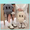 And Cute Gray Beige Childrens Backpack With Air Cushion Straps For Comfort And Fun Style