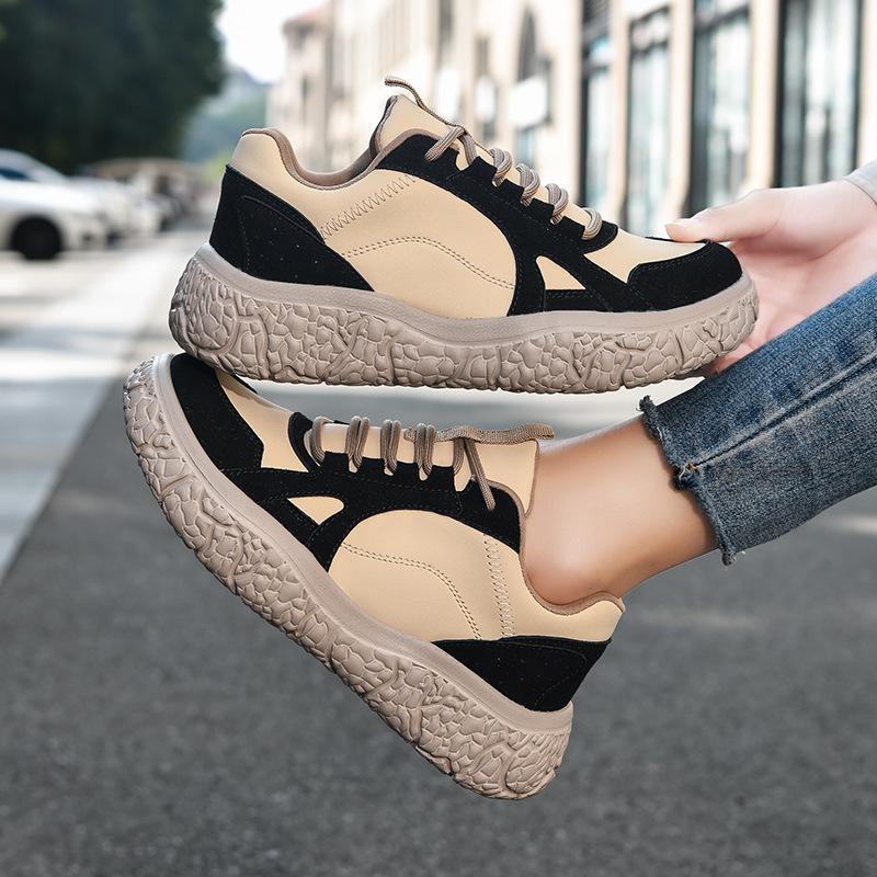 Spring Women's Shoes New Versatile Casual Sports Shoes Large Size Small Cuihua Women's Platform Dad Shoes