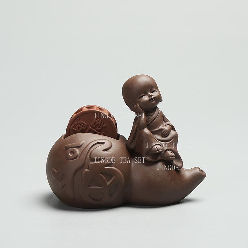 Pixiu Water Spray Tea Pet Home Chinese Desktop Decoration Ornaments Purple Clay Tea Play Tea Ceremony Accessories Teaset