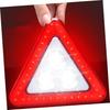 Warnsignal-Leuchte dreieckiges Anzeigetafel LED faltbarer Rollladen Reflektor Stopp-Anzeige faltbar Notfall
