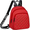 Chic Stylish Studded Backpack Multi-Color Quilted Adjustable-Strap Lightweight for Daily Commute Casual Functional Stylish Bag