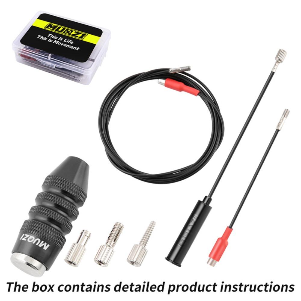 

Алюминий Цинк Цинковый сплав Комплект внутренней прокладки кабелей Инструмент для внутренней прокладки проводки велосипедной рамы Горный Дорожный велосипед Style 1