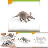 Wild Animal Pvc Model Set With Static Animal Figurines For Collector Display