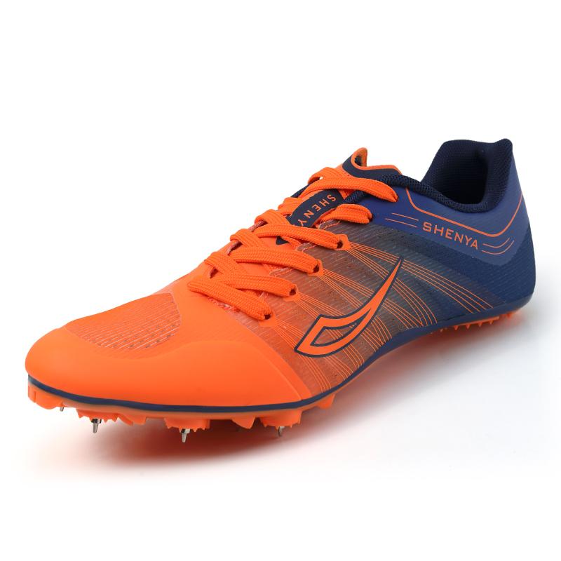 High Quality Men Women Nail Shoes Outdoor Sports Fast Runn Training Shoes Short Distance Anti Slip Grip Shoes Student Athletics