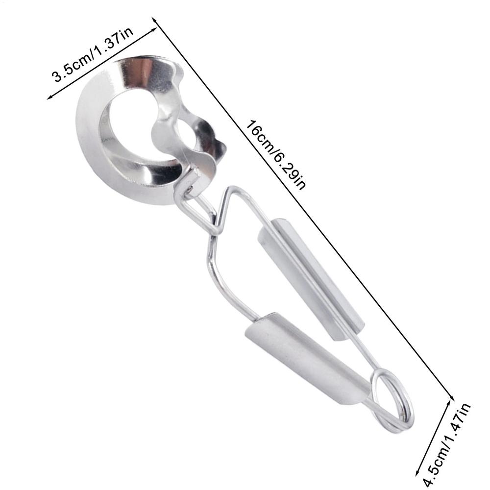 

Escargot Snail Tongs Stainless Steel Spring Clips kitchen Gadgets Home Restaurant Serving Conch Food Grilling Clip 16x3.5x4.5cm