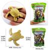60Pcs Mini Simulation Animal Set Solid Wild Animal Lion Shark Ancient Dinosaur Model Toy Classic Confrontation Game