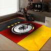 Germany Football Emblem Printed Office Carpet Chair Cushion  Entryway Rug, Rugs for Living Room, Bedroom Christmas gifts