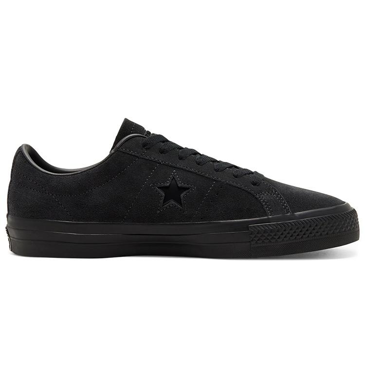 Converse One Star Pro Low 'Triple Black' Men's 166839C