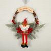 Ghirlanda di Natale Rami morti artificiali Ghirlande Appese Ghirlanda di foglie floreali per Capodanno Ornamenti di decorazione natalizia Navidad