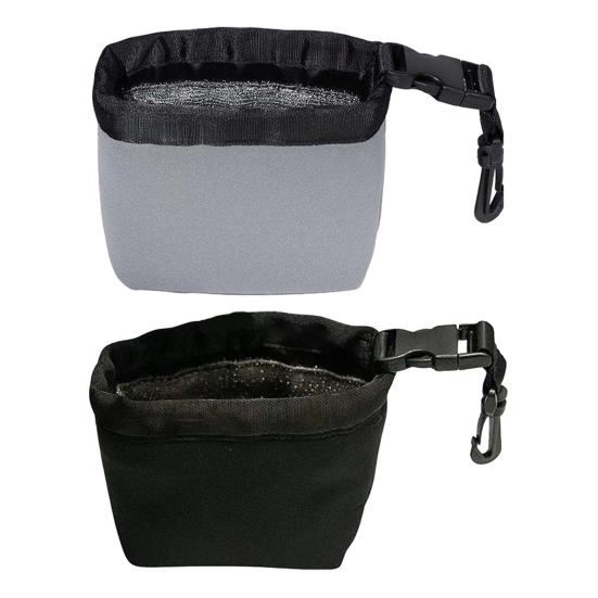 1/2/3Pcs Golf Detachable Clip Portable Dirt Grass Club Cleaning Bag with Removal Golf Ball Pouch Bag