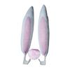Car Decoration Accessory Bunny Ears Set Nose Easy Installation Portable