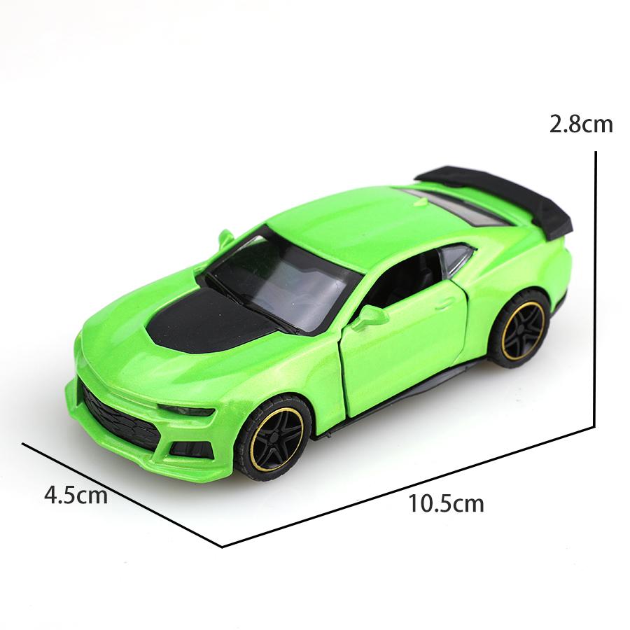 (Bagged)1:43 Camaro Bumblebee Racing Car, Alloy Model Car, Simulated Vehicle, Children Metal Car, Boy'S Toy Gift, Car Ornaments